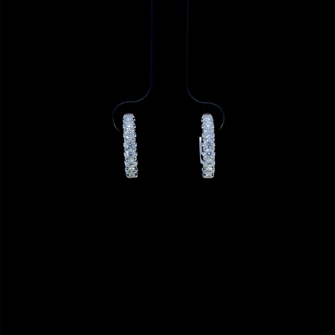 164239 - .50 ctw diamond earrings