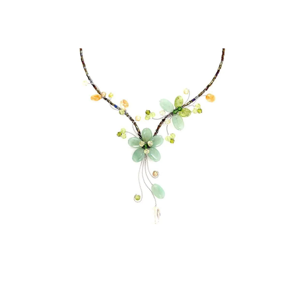 BUNDLE: Boho Flower Necklace 3 Pieces - Thailand