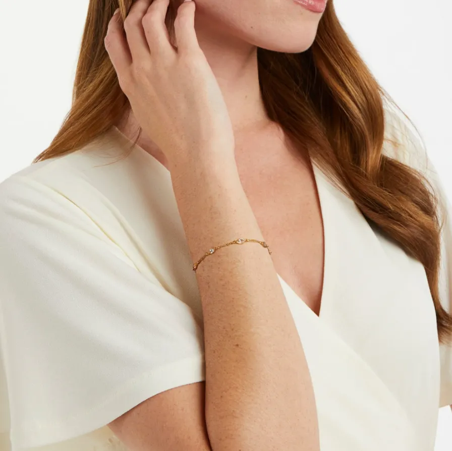 Charlotte Delicate Bracelet - Cubic Zirconia