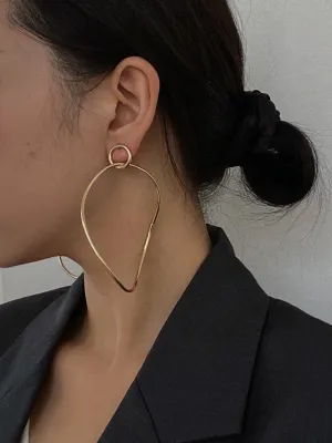 Chicmy-Statement Simple Chic Geometric Earrings