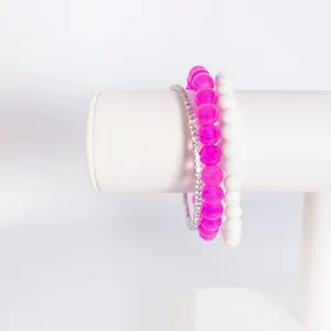 Delicate Winter Bracelet Stack