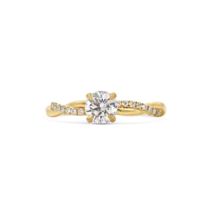 Diamond Twist Ring