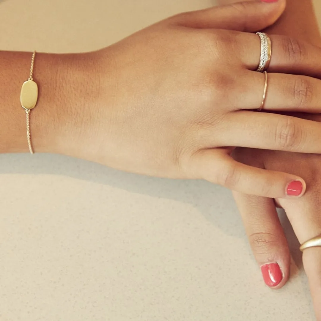 Elaina Sterling Silver Delicate Chain Bracelet by Kendra Scott