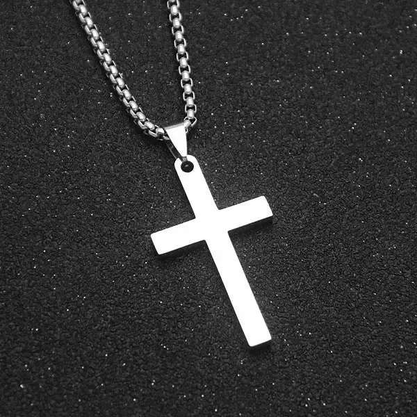 Elegant Cross Pendant Necklace