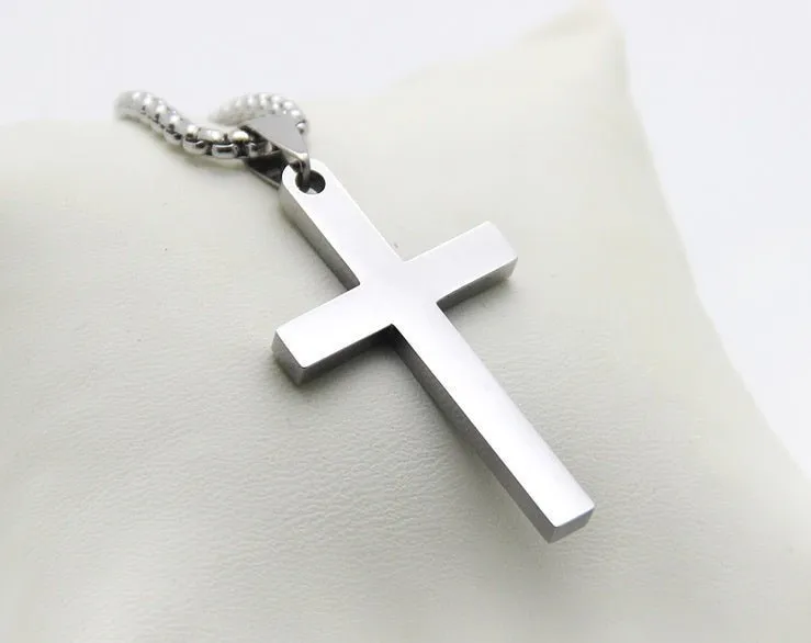 Elegant Cross Pendant Necklace