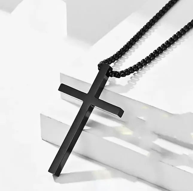 Elegant Cross Pendant Necklace