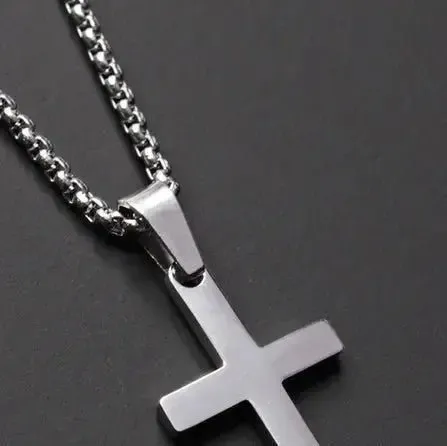 Elegant Cross Pendant Necklace