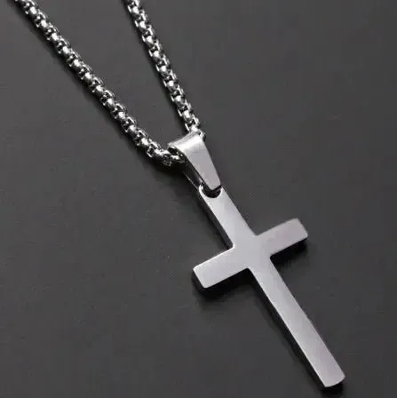 Elegant Cross Pendant Necklace