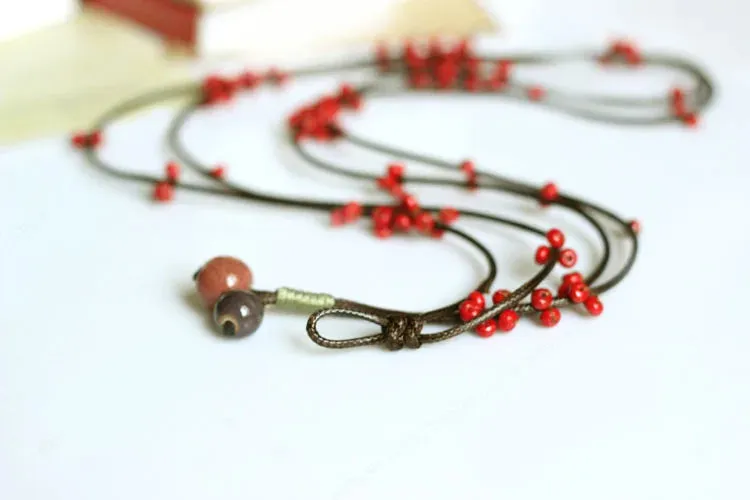 Fashion Delicate Hand-Woven Ceramic Beads Bracelet