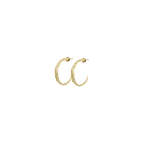 Feather medium hoops