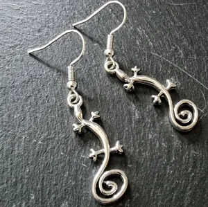 Gecko Earrings