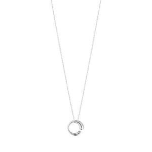Georg Jensen Silver Small Mercy Necklace