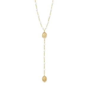 Gigi Clozeau 18K Rosary Madone Necklace