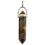 Gold Tigereye Point Pendant