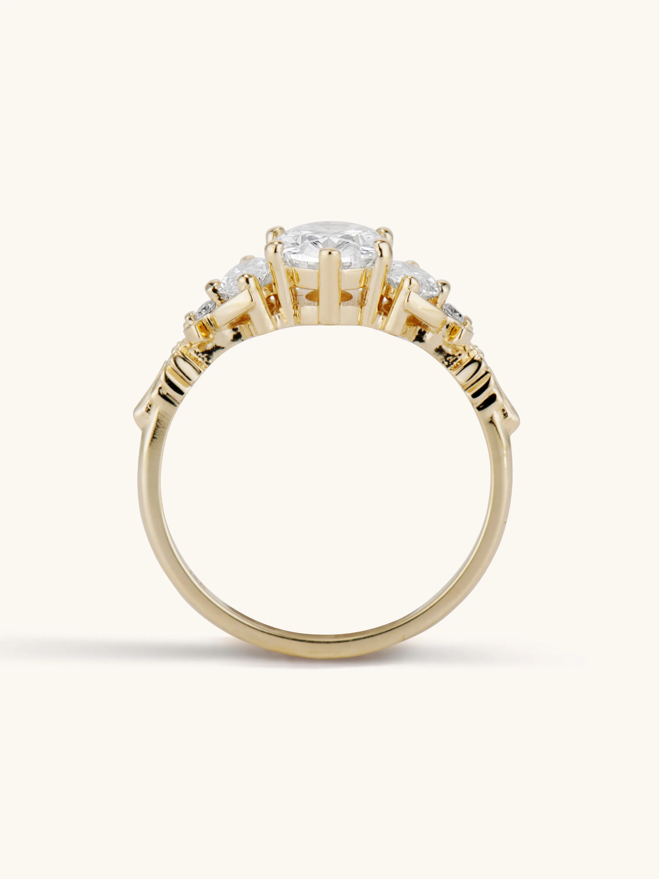Guardian Spirit Ring, Three Stone