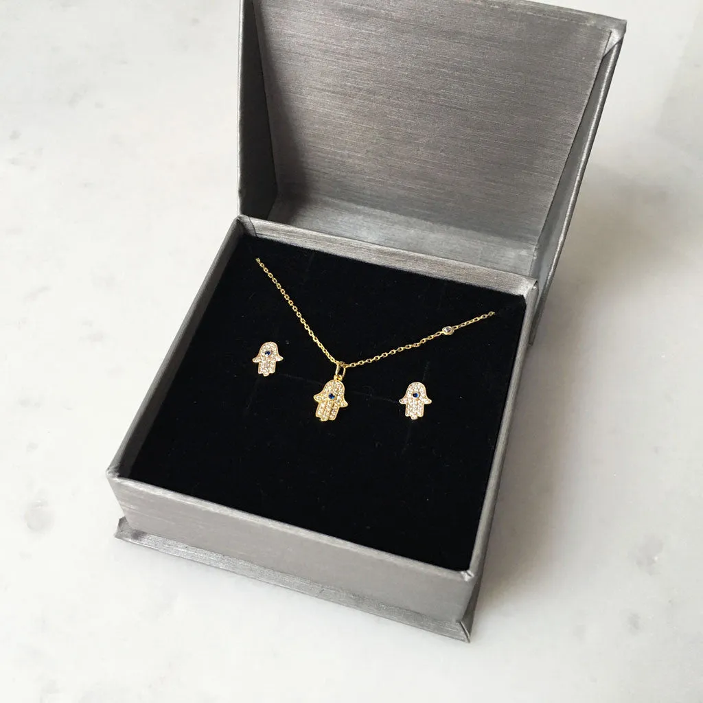 Hamsa earrings #TA16006