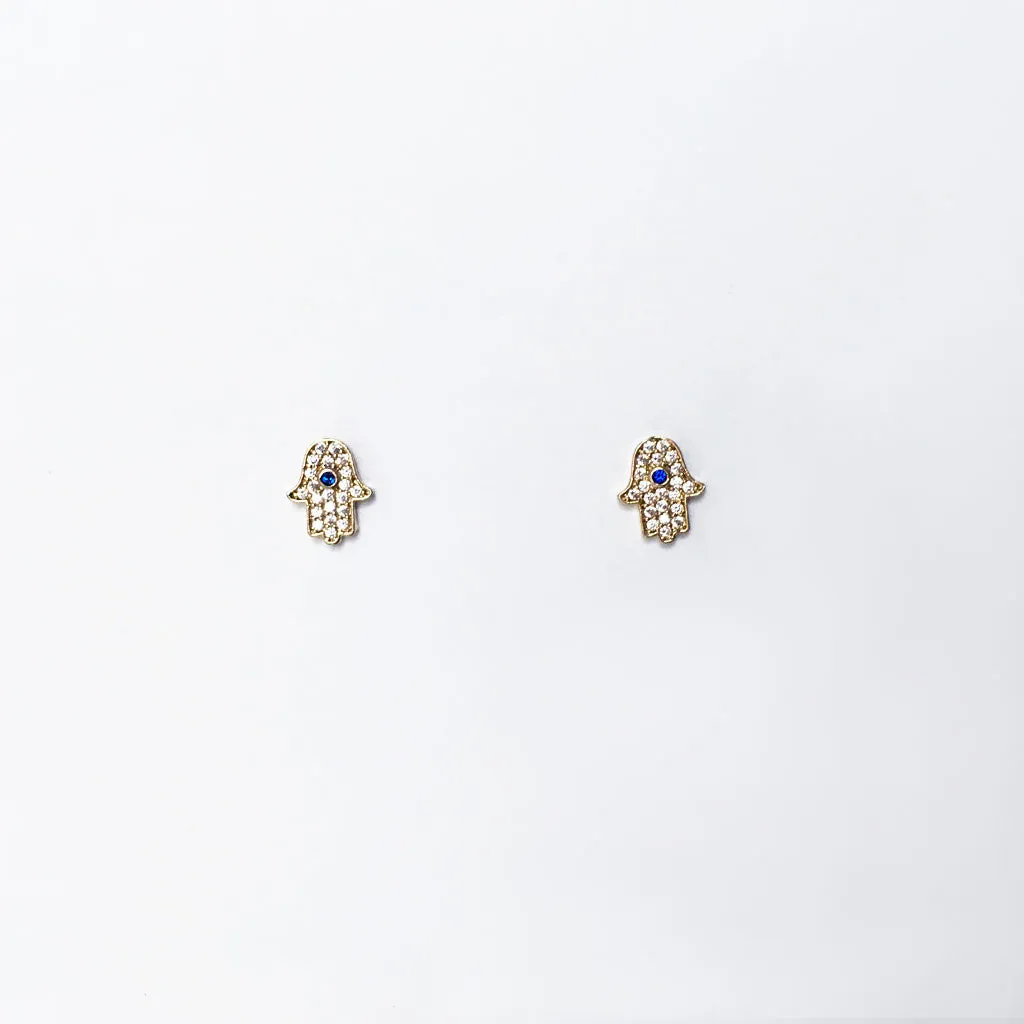 Hamsa earrings #TA16006