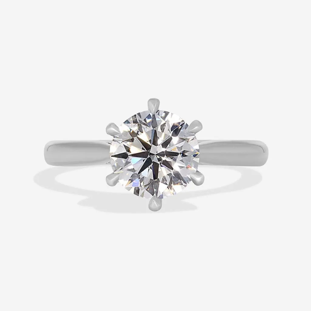 IMPERIAL 1.50ct | Round Solitaire Lab Diamond Set in Platinum