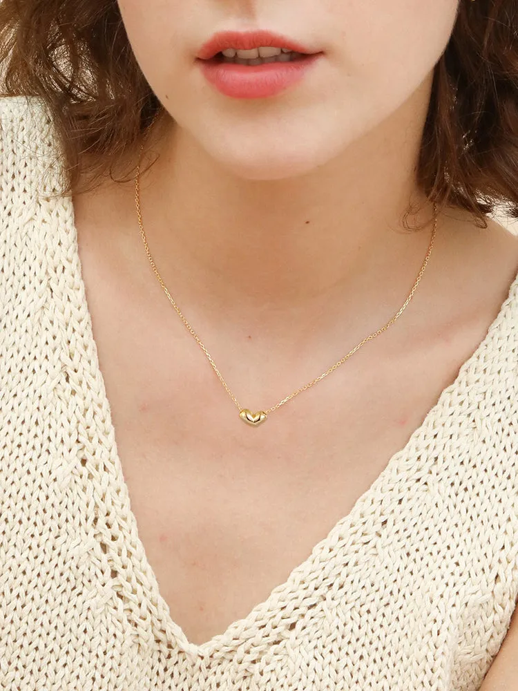 Irregular Heart Necklace
