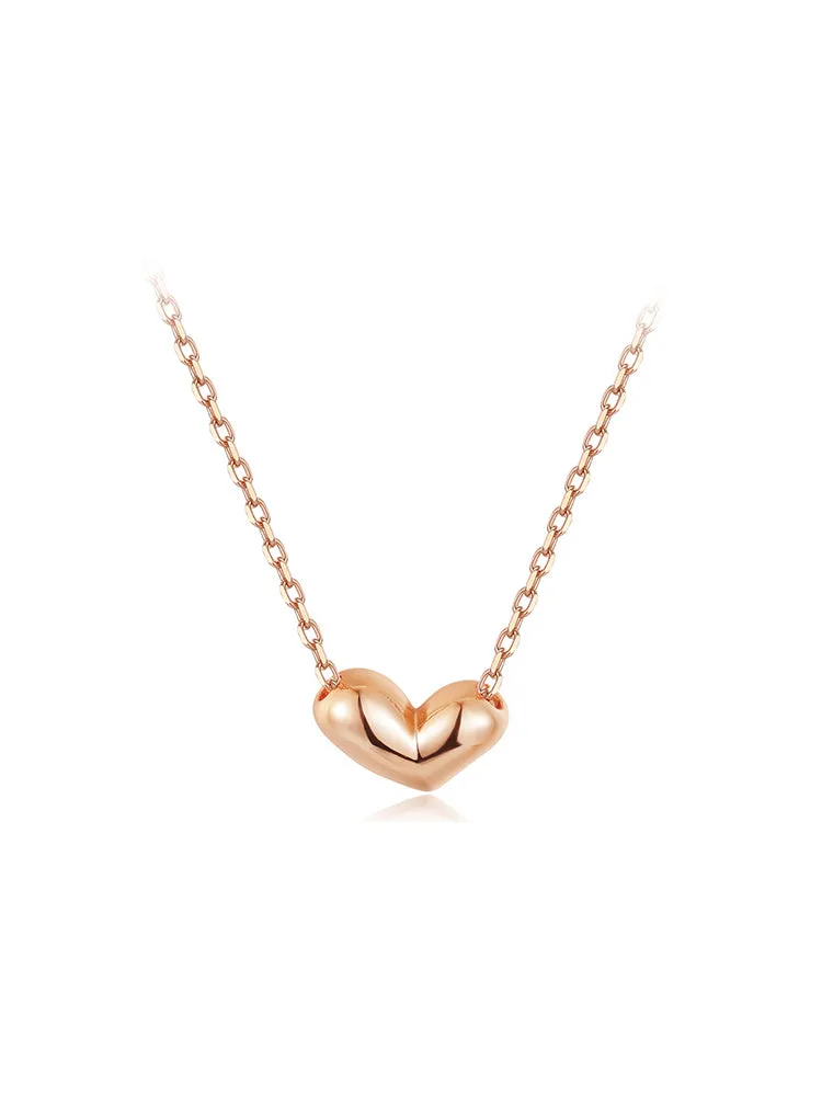 Irregular Heart Necklace