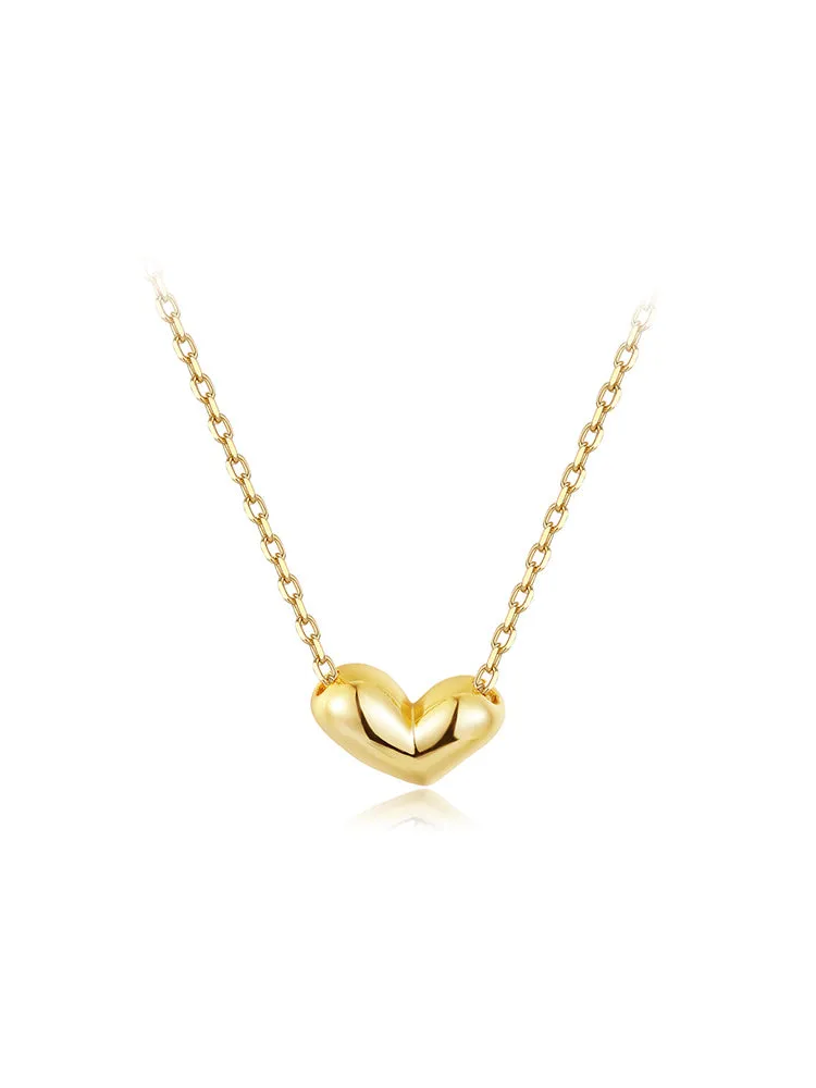 Irregular Heart Necklace
