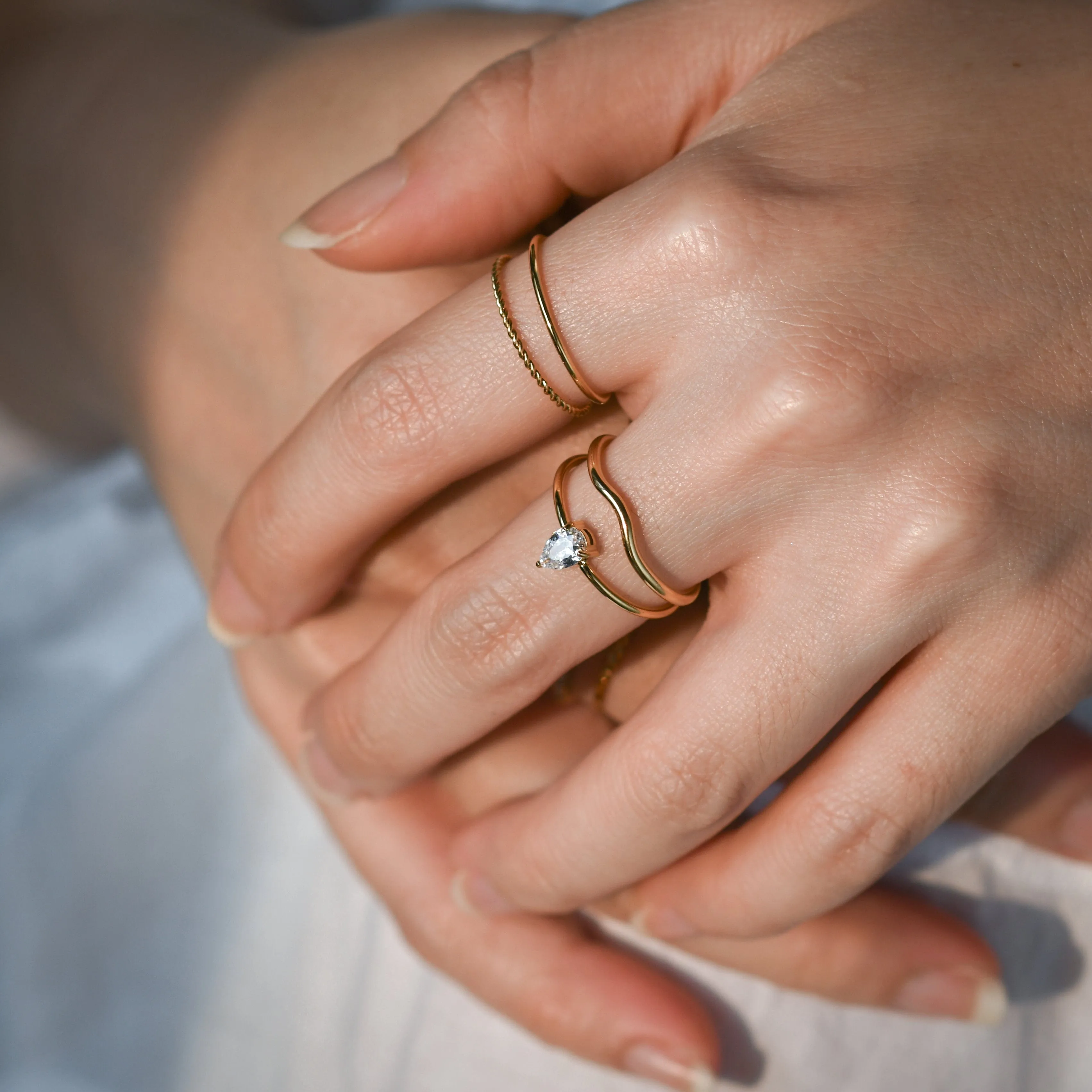 Jackie Curved Ring