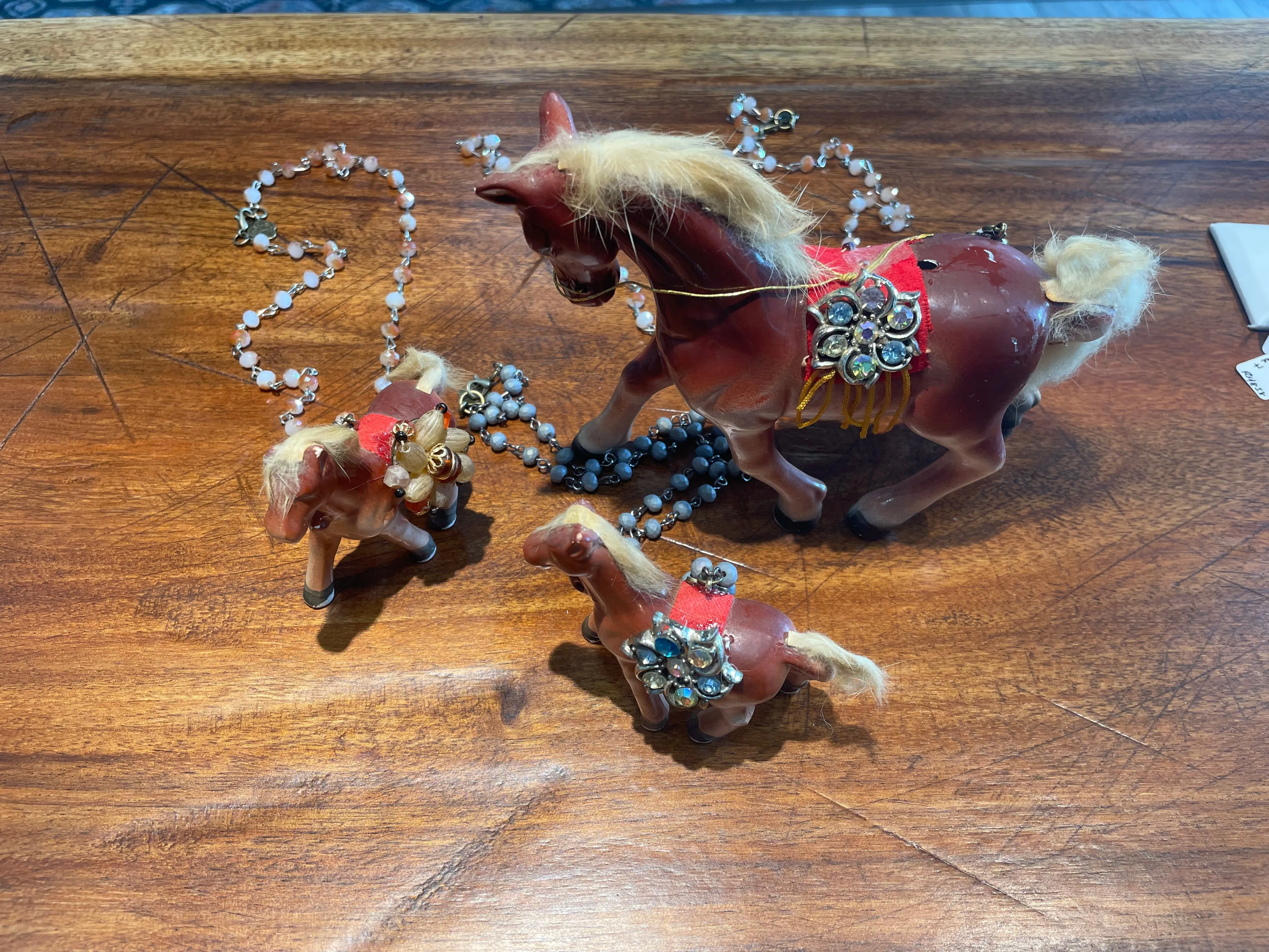 Large Horse Necklace by Gina