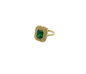 Lesotho Jewellery 14k Gold Ring for Women - 4.26 Grams, Size -N