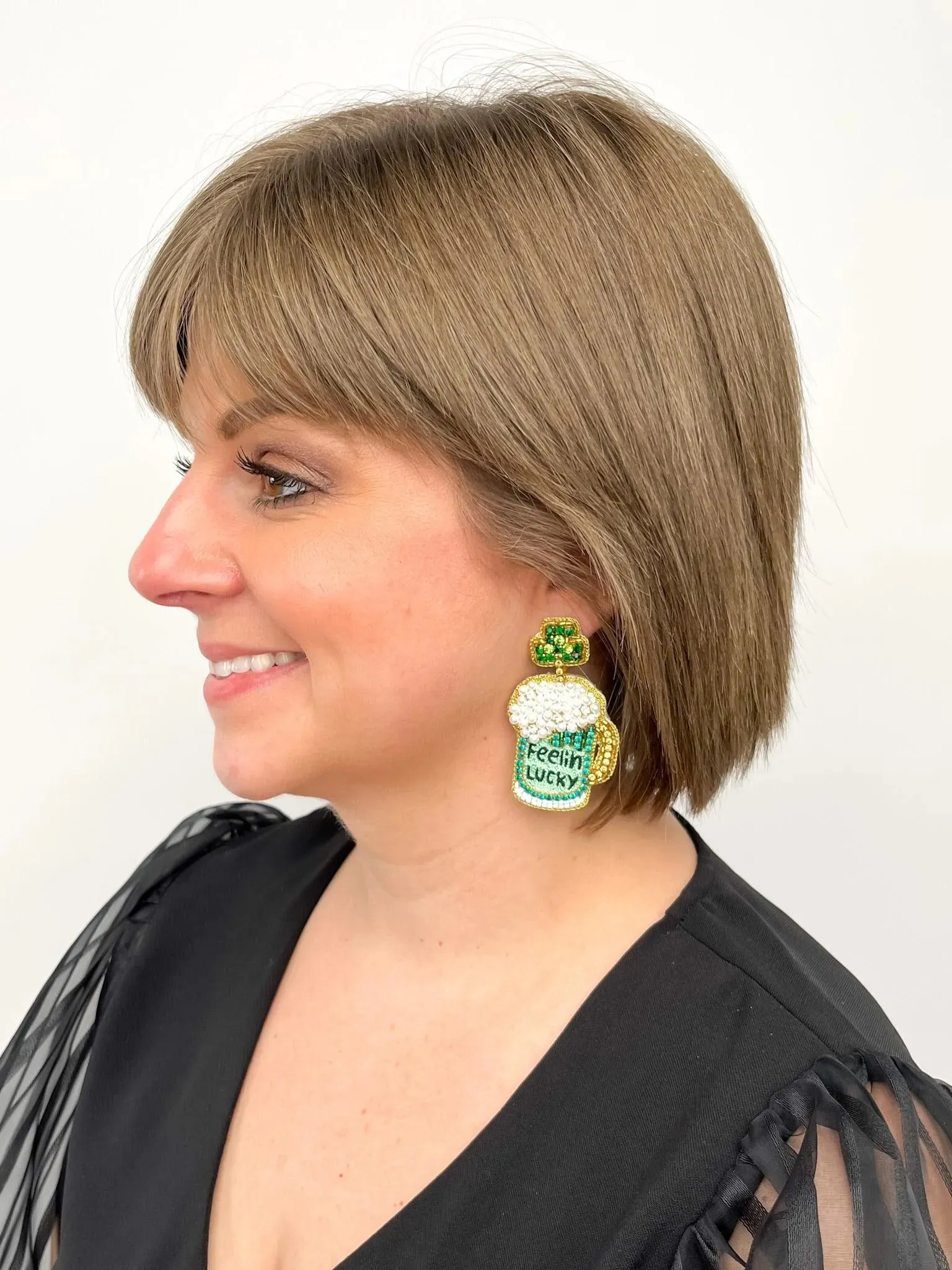 Lucky Mug Earrings