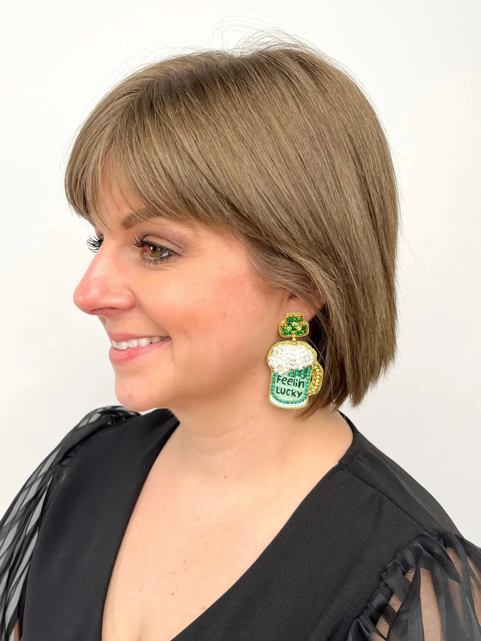 Lucky Mug Earrings