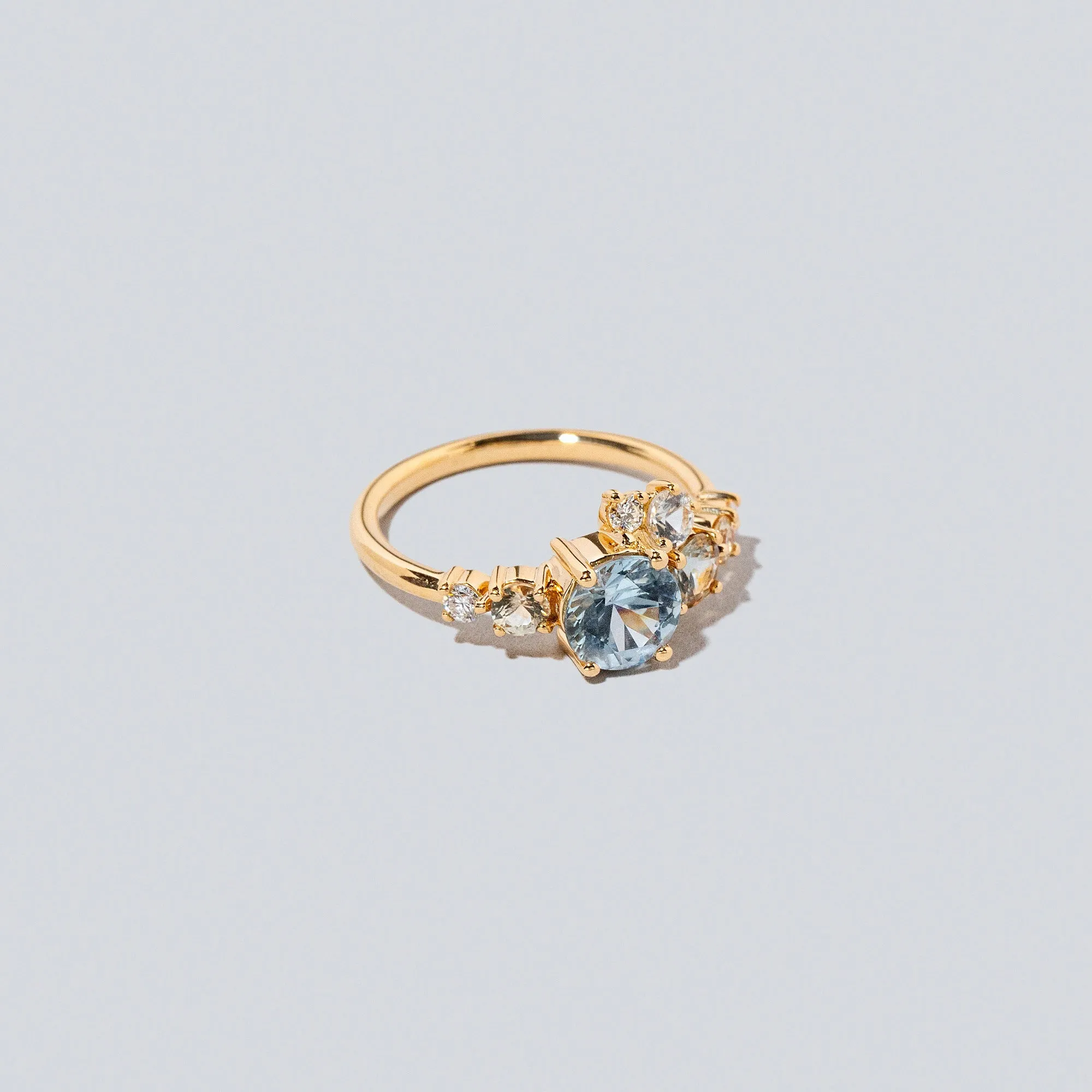 Luna Ring - Blue Sapphire