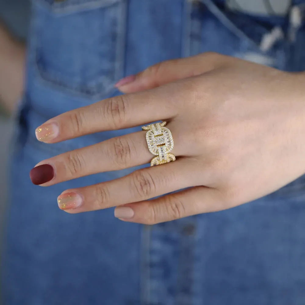 Luxe Baguette Ring