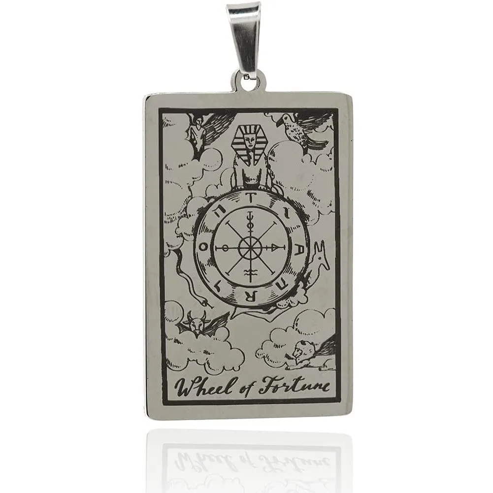 Major Arcana Tarot Card Necklace