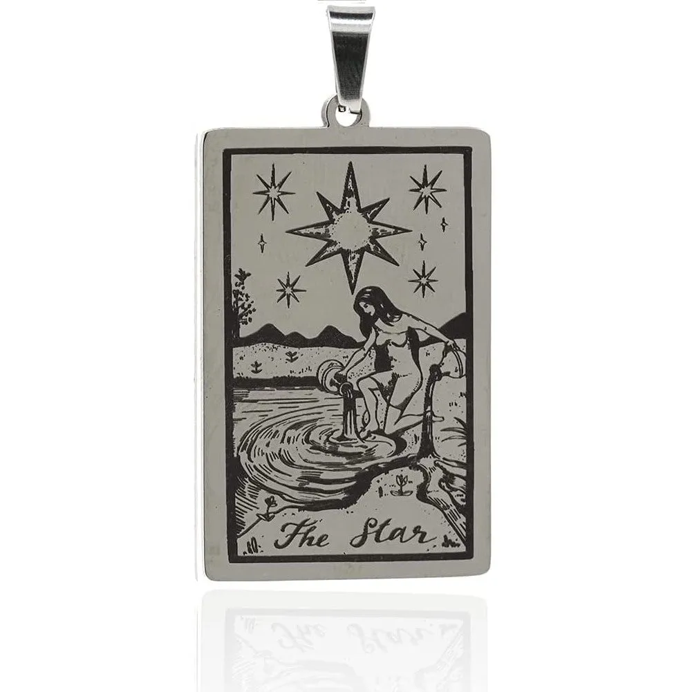 Major Arcana Tarot Card Necklace