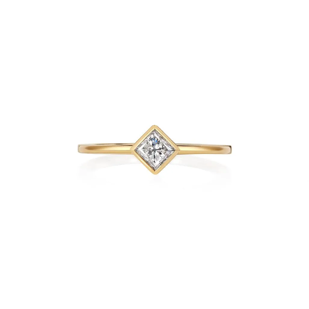 Mangala Princess Cut Diamond Ring