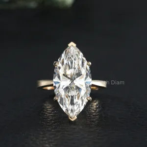 Marquise Brilliant  Solitaire Ring