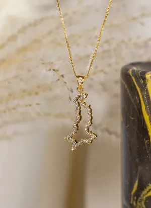 Pakistan Crystal Necklace