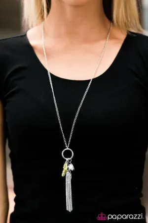 Paparazzi Necklace ~ Wonderfully Whimsical - Yellow