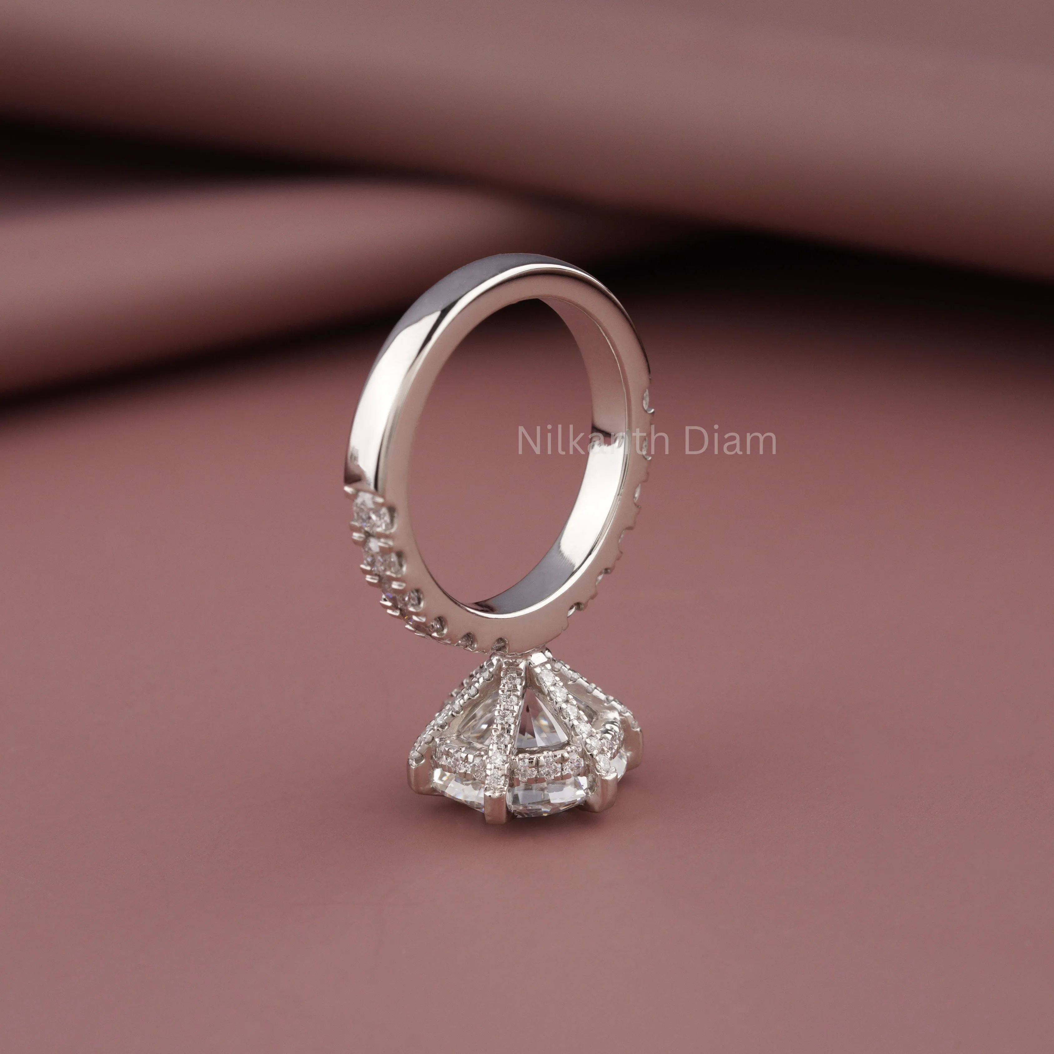 Round Brilliant six prong  Solitaire Ring
