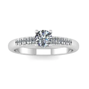 Round Brilliant Solitaire Engagement Ring