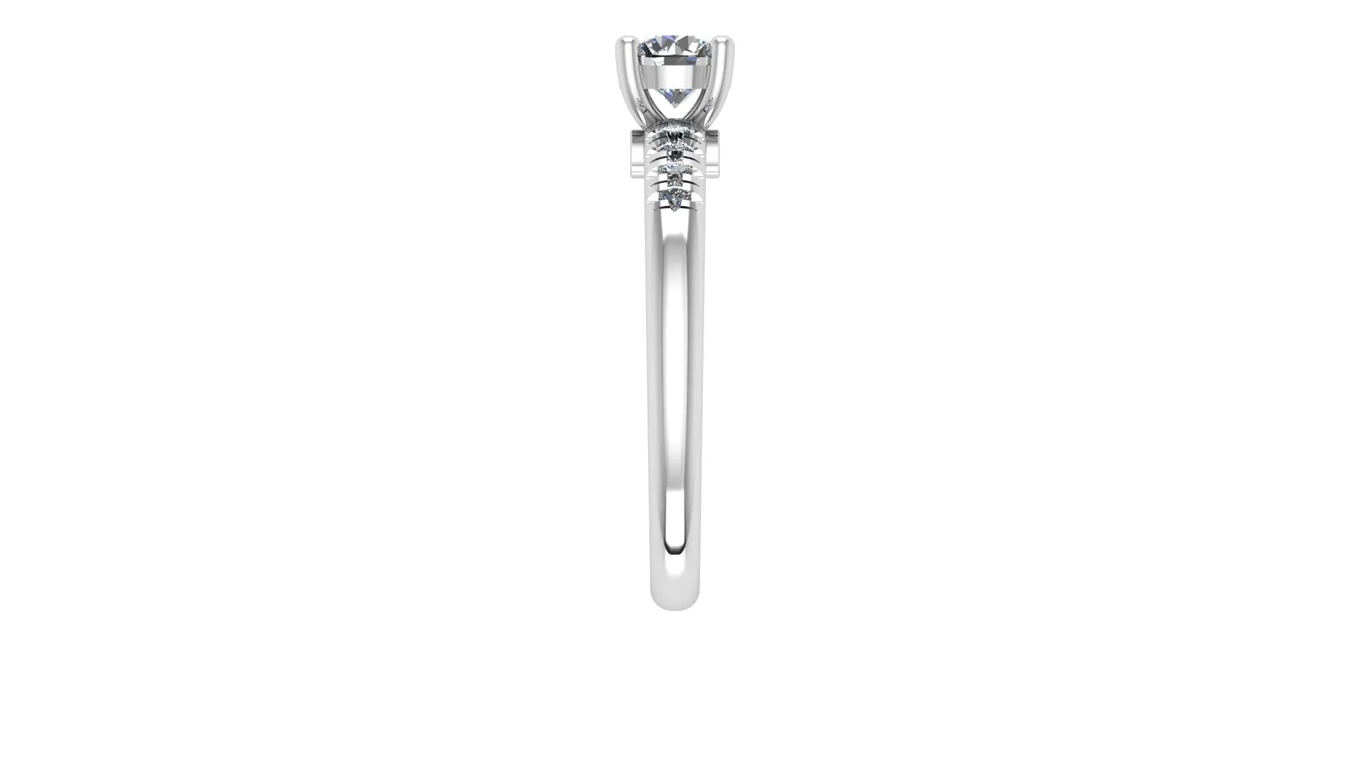 Round Brilliant Solitaire Engagement Ring