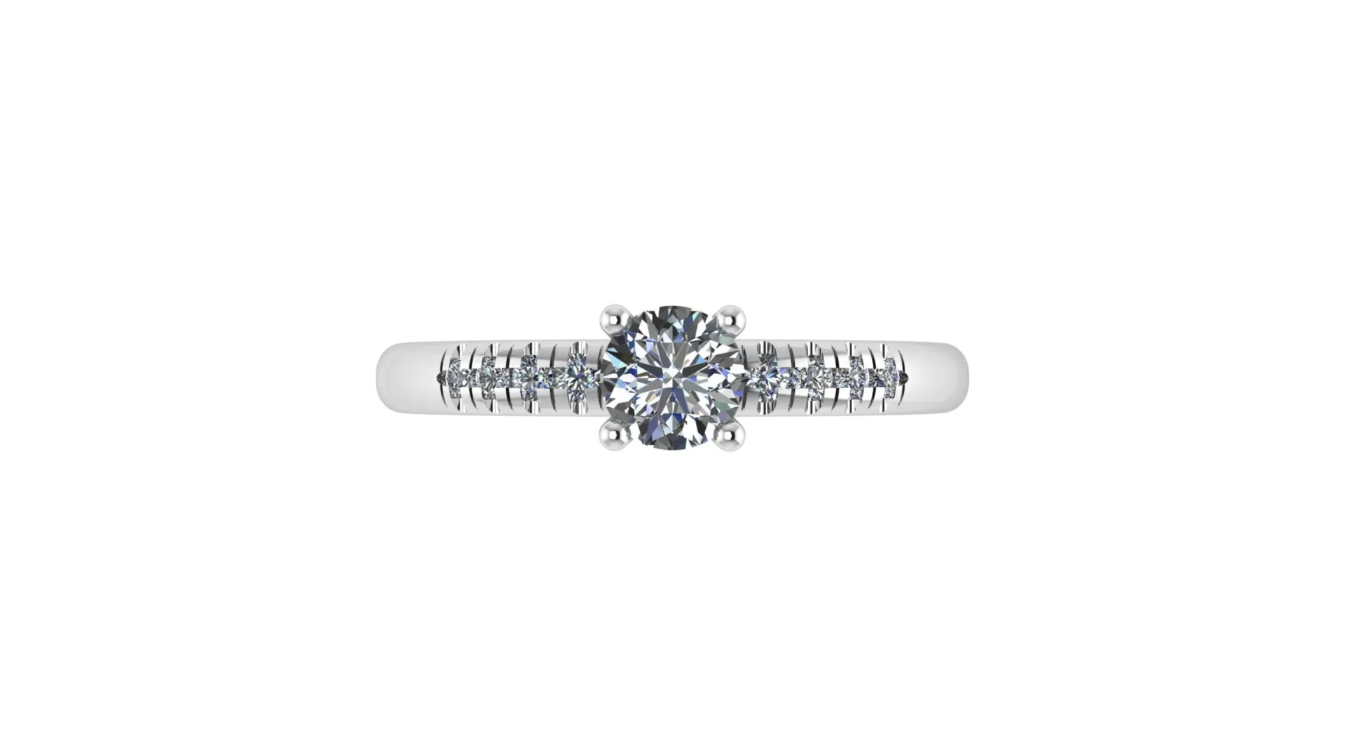 Round Brilliant Solitaire Engagement Ring