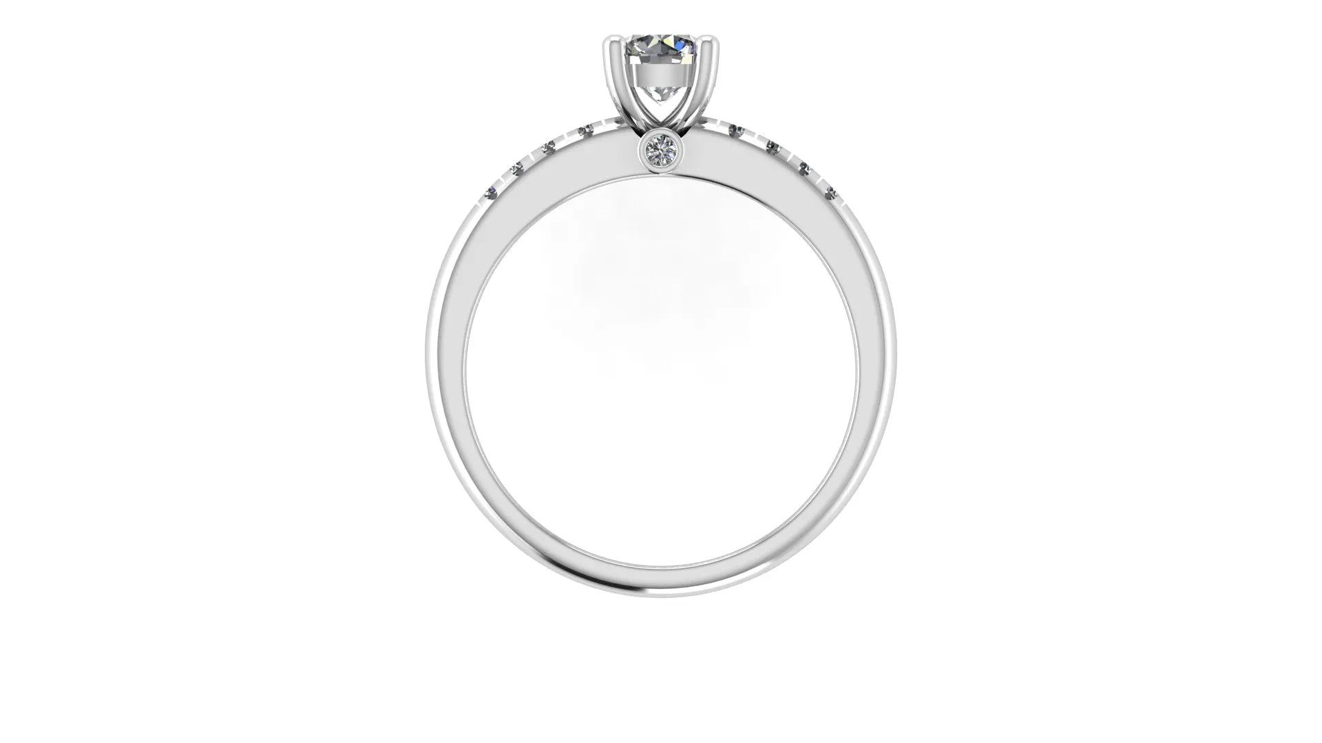 Round Brilliant Solitaire Engagement Ring