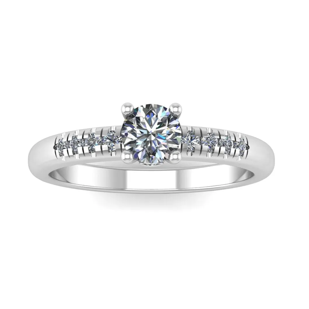 Round Brilliant Solitaire Engagement Ring