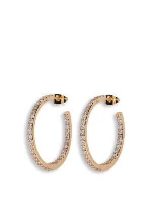 Serena Rainbow Hoop Earrings