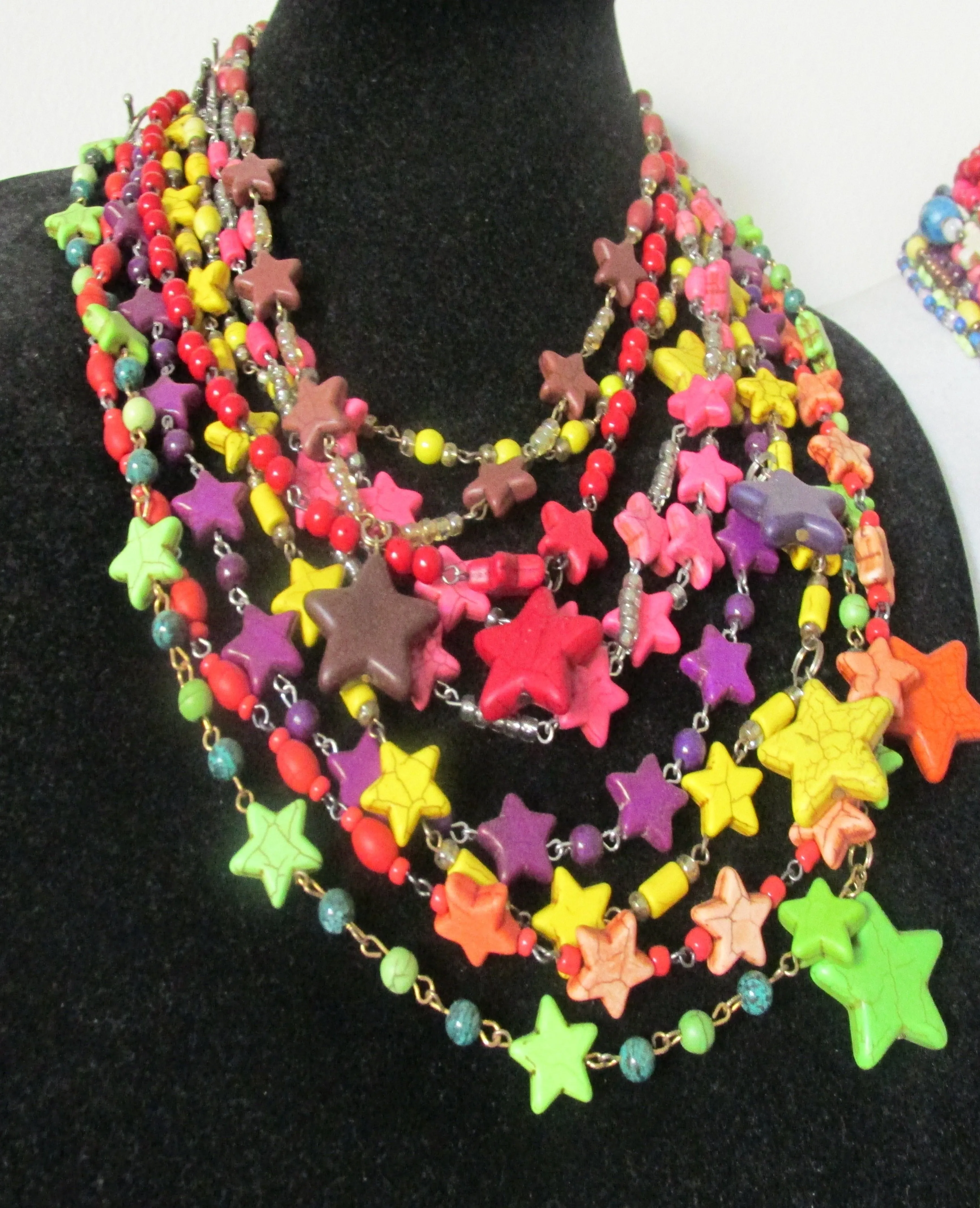 Strands of Stars Necklaces