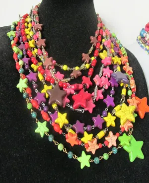 Strands of Stars Necklaces