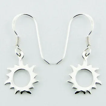 Sunshine Earrings, Sterling Silver