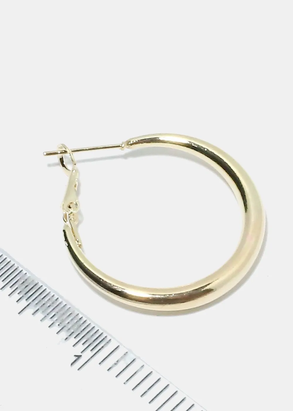 Thick Hoop Earrings
