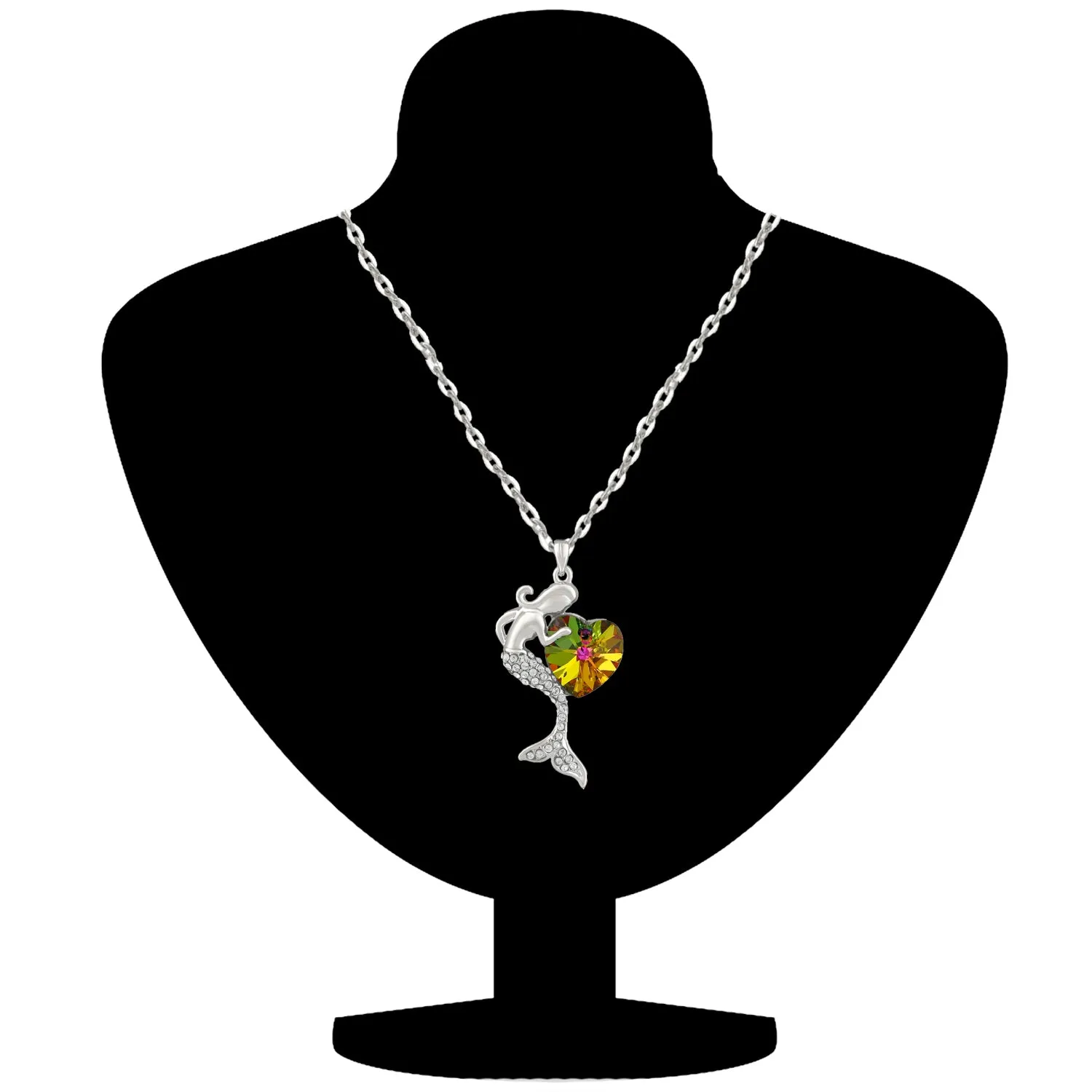 Valentine Heart Cubic Zirconia Pendant